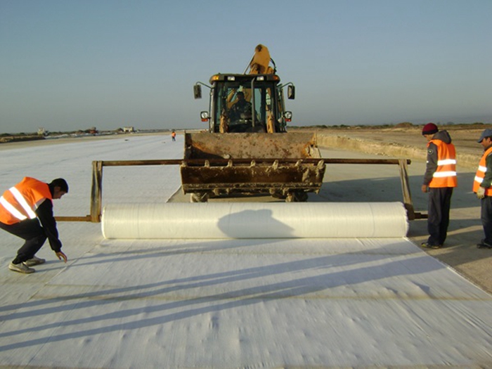 土工布施工案例