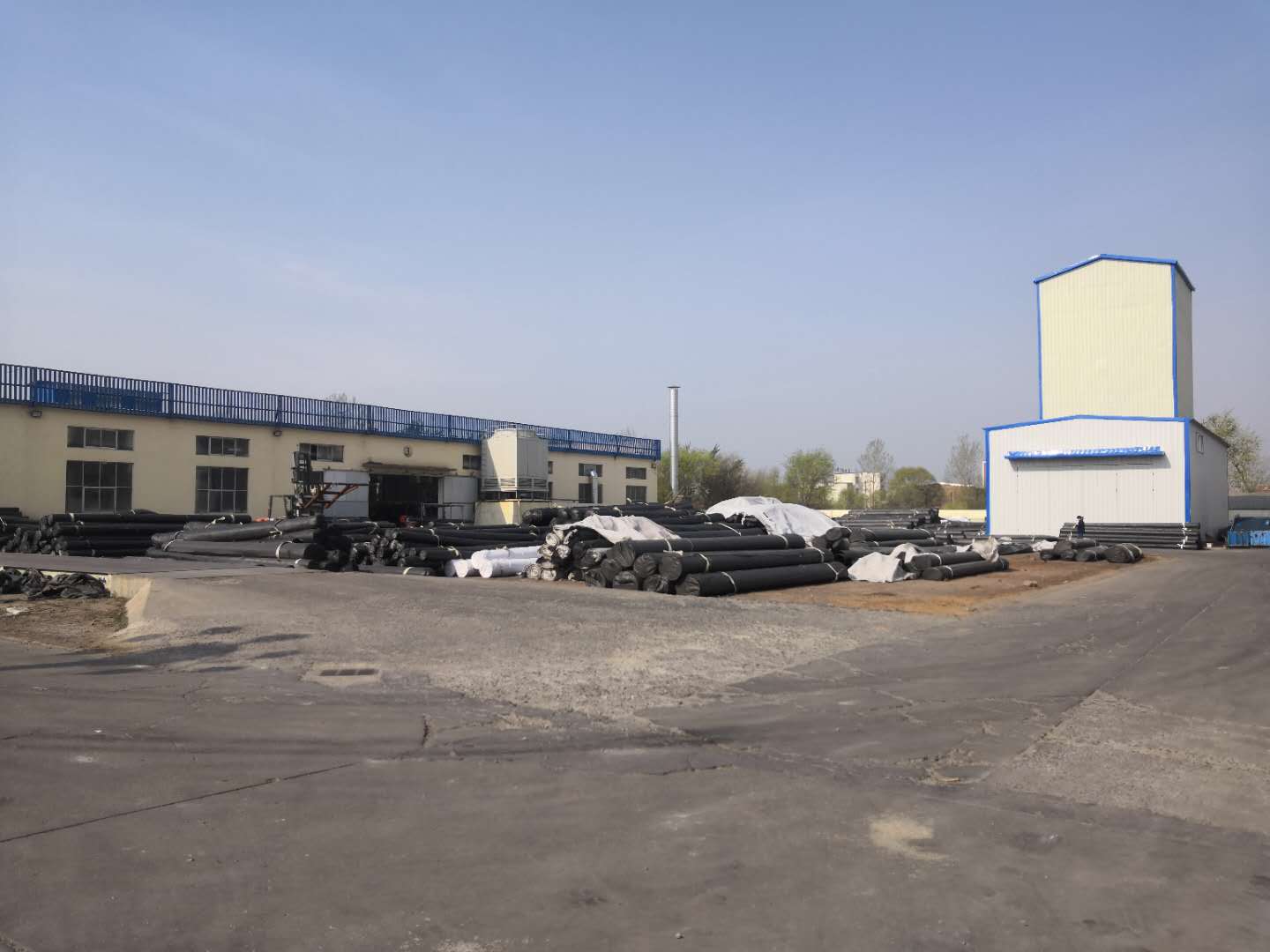 400克白色土工布生產