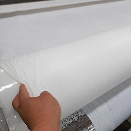 300克綠色蓋網土工布生產